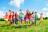 Enfants courir